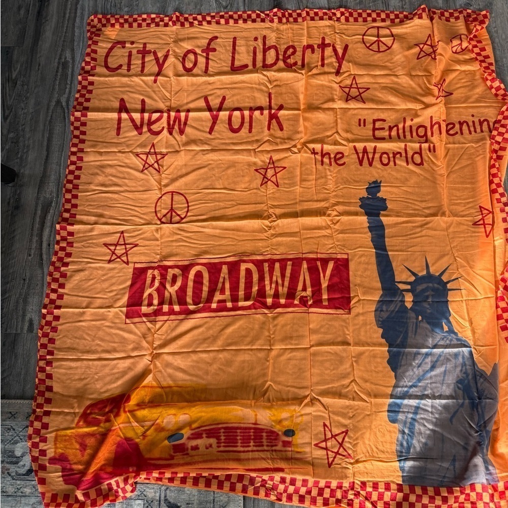 NWT Raj cotton oversized cotton scarf NYC